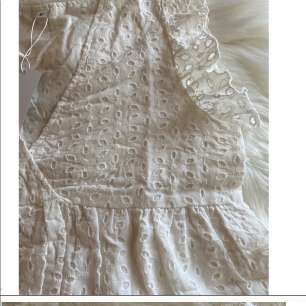 Whit doll dress